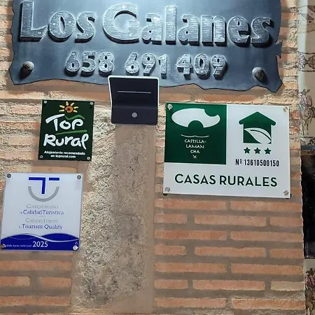 Casa Rural Los Galanes Landsted *